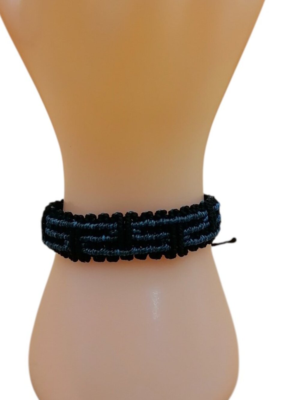 Peruvian Macrame Handmade Bracelet with Ancestral Labyrinth Design